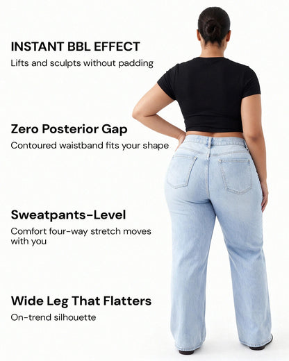 BBL Mid Rise Jeans